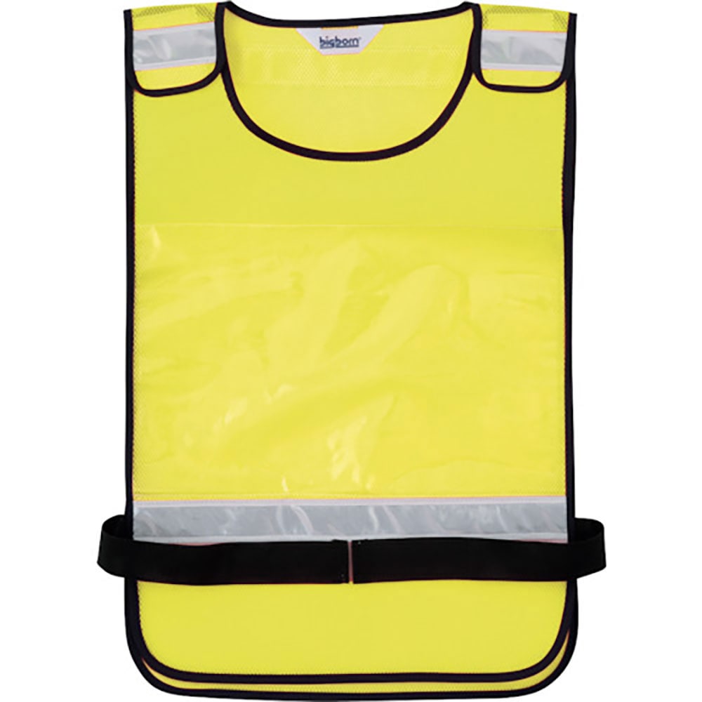 ｂｉｇｂｏｒｎ　多目的反射ベスト（差し込み型）イエロー×シルバーＦ　２５７－３４－Ｆ＿