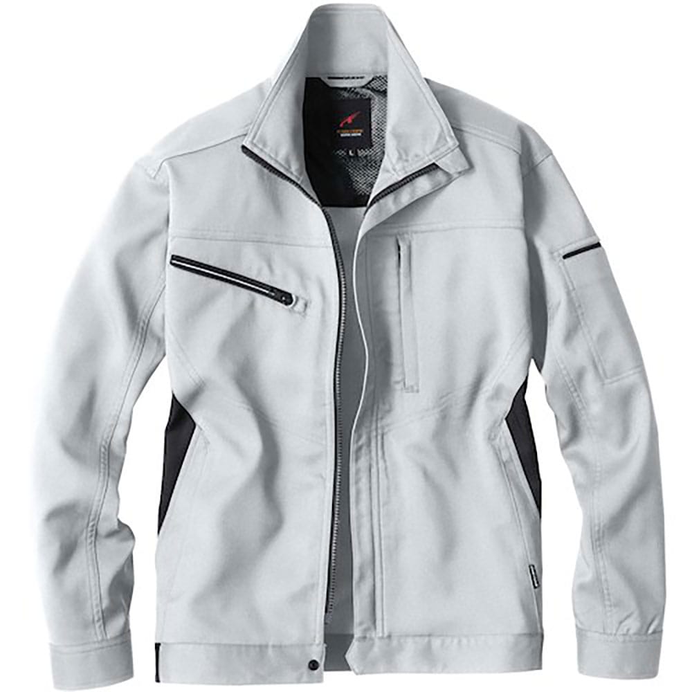 ｂｉｇｂｏｒｎ　ブルゾン　ライトシルバー×ブラックＭサイズ　ＥＢＡ１９６－６１－Ｍ＿