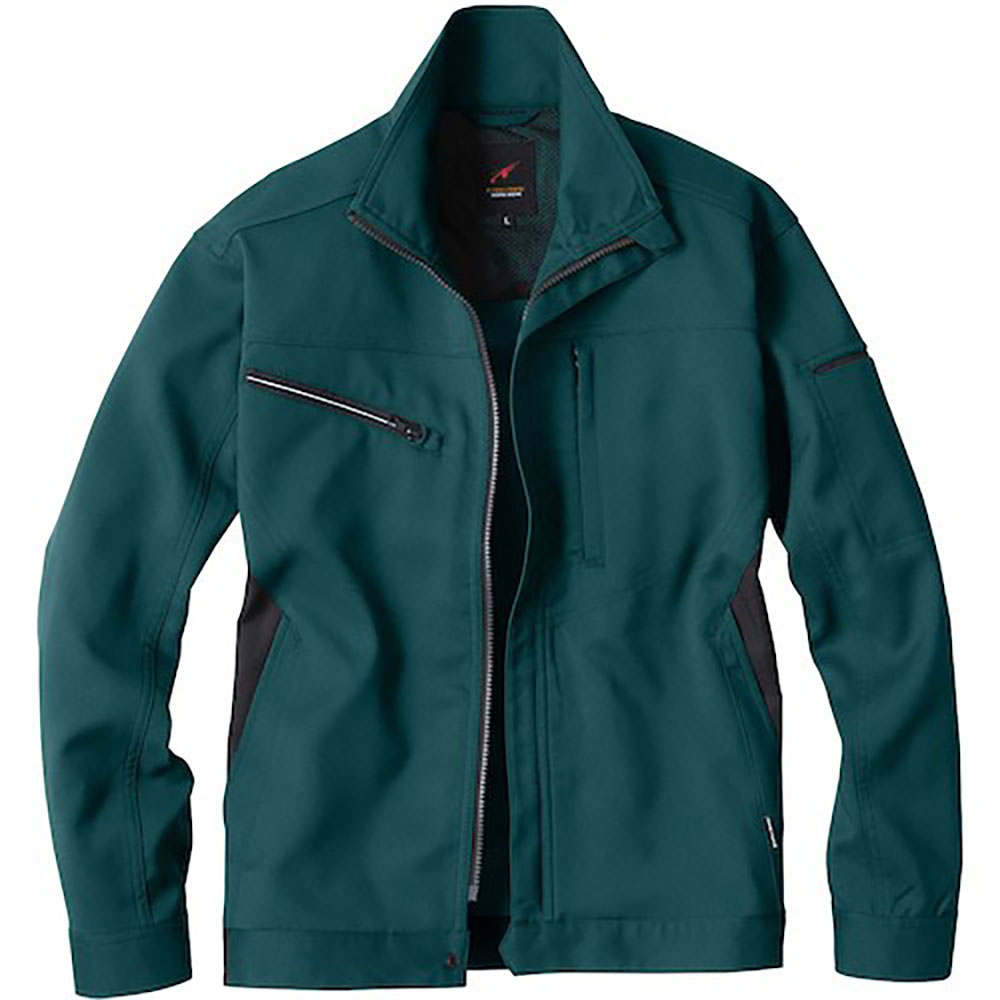 ｂｉｇｂｏｒｎ　ブルゾン　ディープグリーン×ブラックＭサイズ　ＥＢＡ１９６－２８－Ｍ＿