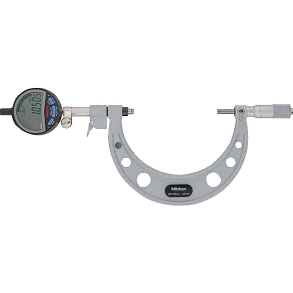 ＭＩＴＵＴＯＹＯ　ダイヤルゲージ取付け式外側マイクロメータ（１０７－２０５）　ＯＭＤ－１２５Ｒ　（＿