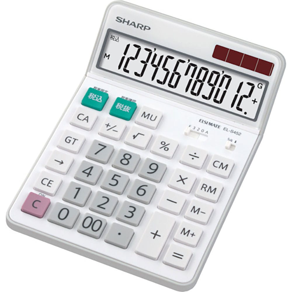 ＳＨＡＲＰ　実務電卓　セミデスクトップタイプ　ＥＬ－Ｓ４５２－Ｘ＿