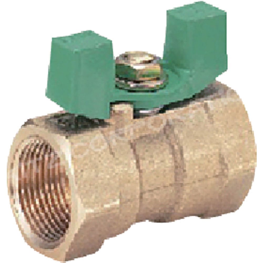 ＫＩＴＺ　黄銅製ボールバルブ　Ｔボール　ＴＫＷ型　１５Ａ（１／２Ｂ）　ＴＫＷ１／２＿