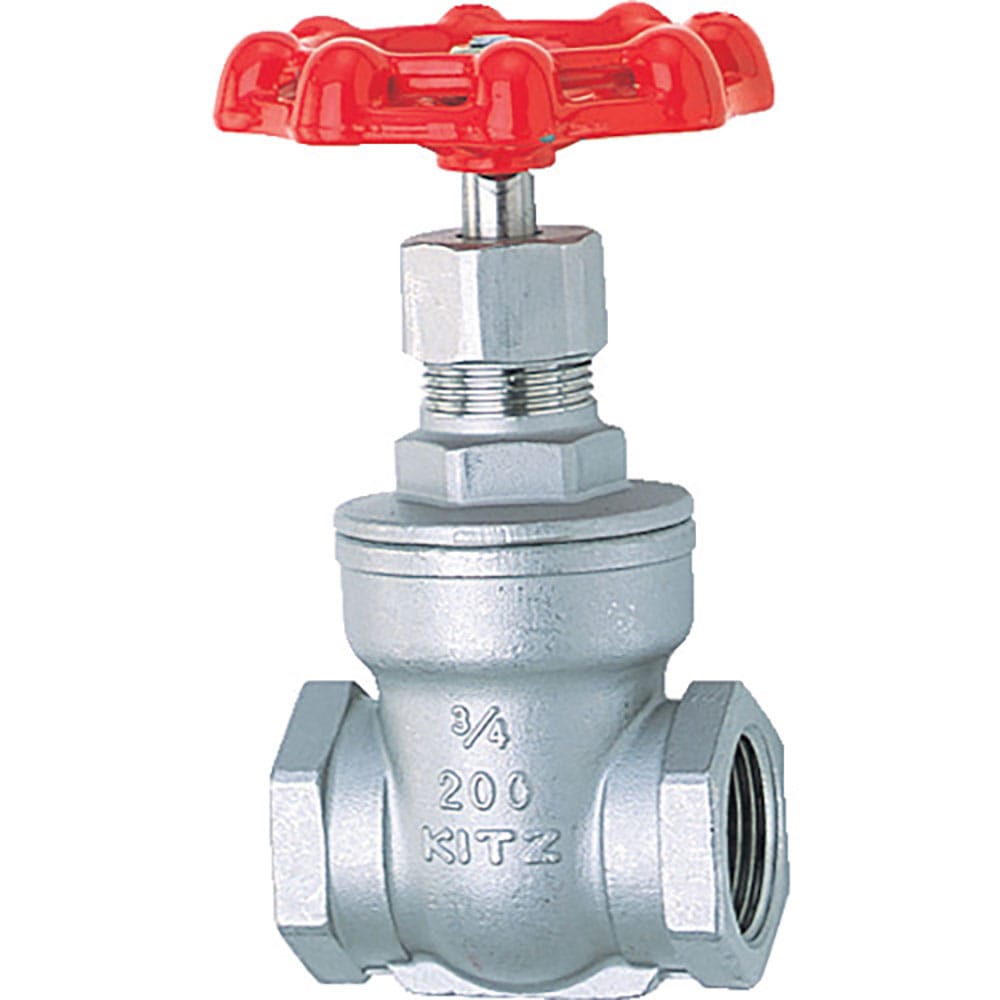 ＫＩＴＺ　ステンレス製ゲートバルブ（１０Ｋ）　４０Ａ　ＵＥＬ－４０Ａ　　（ＵＥＬ－１　１／２）＿