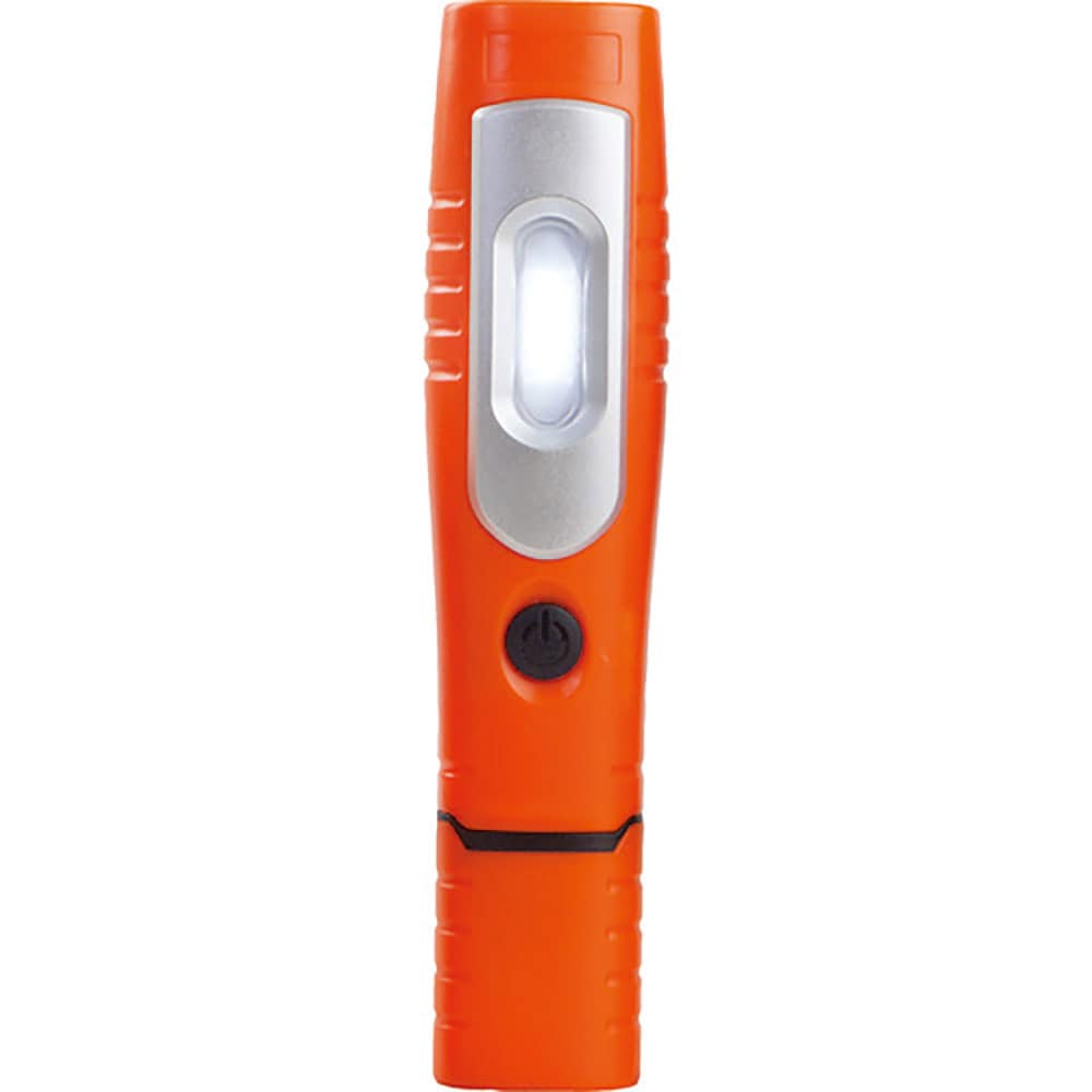 ＧＲＯＺ　充電式ＬＥＤハンドライト　３６０度回転　オレンジ　４００Ｌｍ　ＬＥＤ／３６０＿