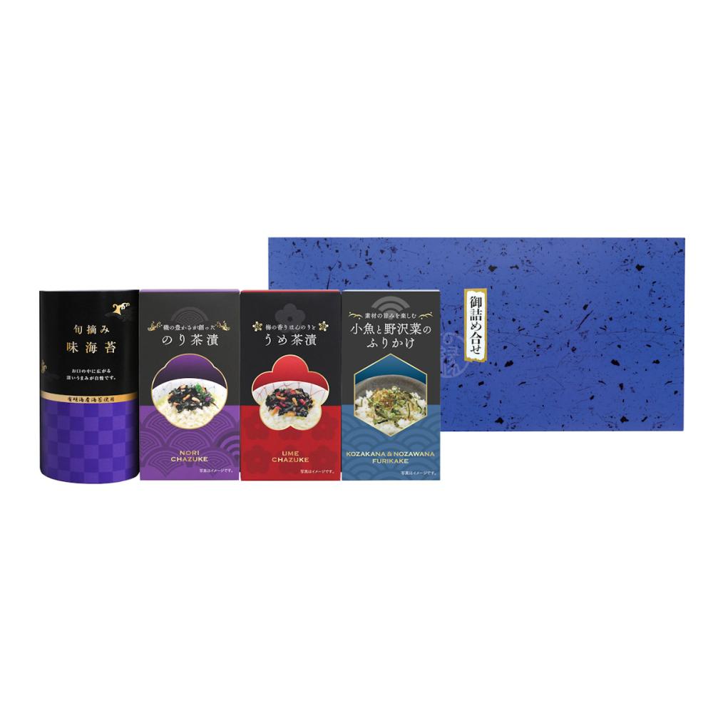 味海苔・お茶漬け詰合せ・ふりかけ詰合せ　４種類【２６－２７】