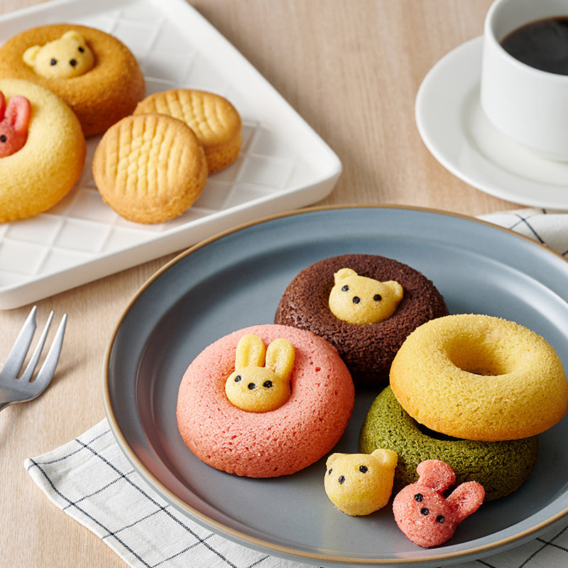 アニマルドーナツ＆焼菓子セット　７種類【２６－２７】