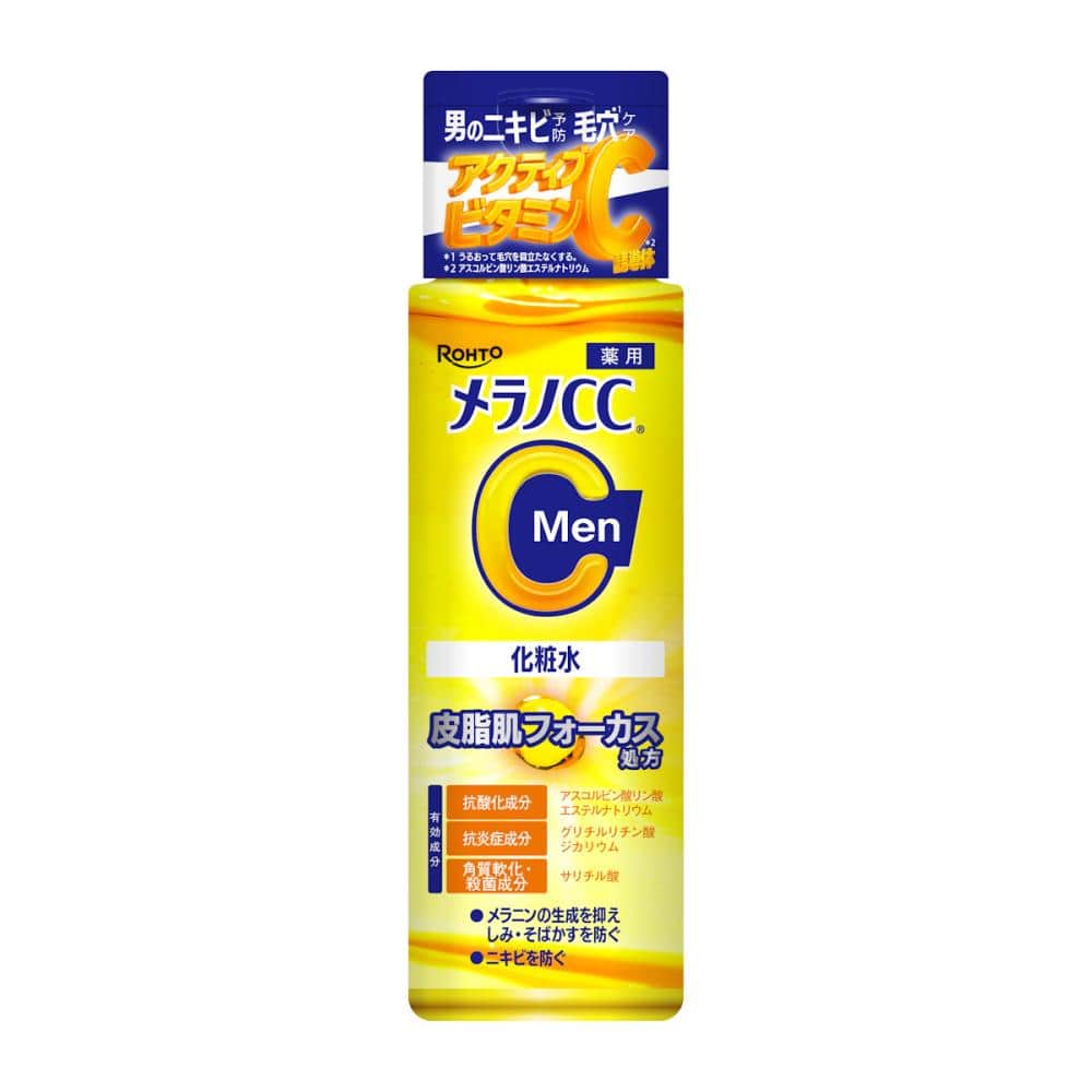 ロート製薬 メラノCC MEN 薬用しみ対策美白ジェル 100g の