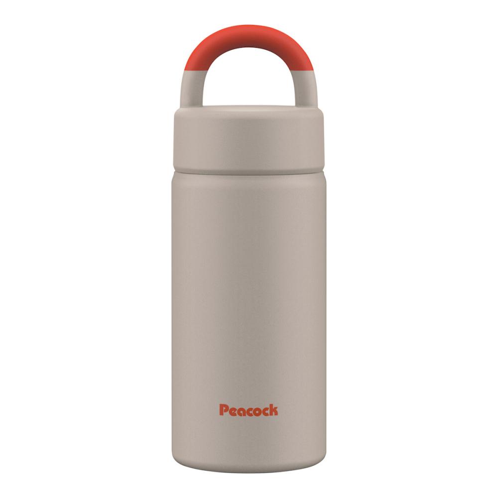 ピーコック　ハンドル付きスクリューマグ　３５０ｍＬ　サンドベージュ　ＡＥＺ－３５（ＣＡ）