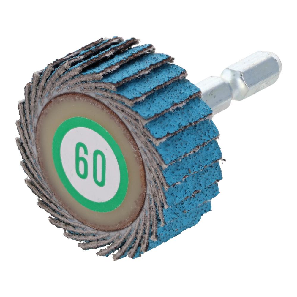 三共コーポレーション　Ｈ＆Ｈ　六角軸多羽根ホイール　サビ・金属研削用　＃６０　ＴＷ３７ーＺ６０