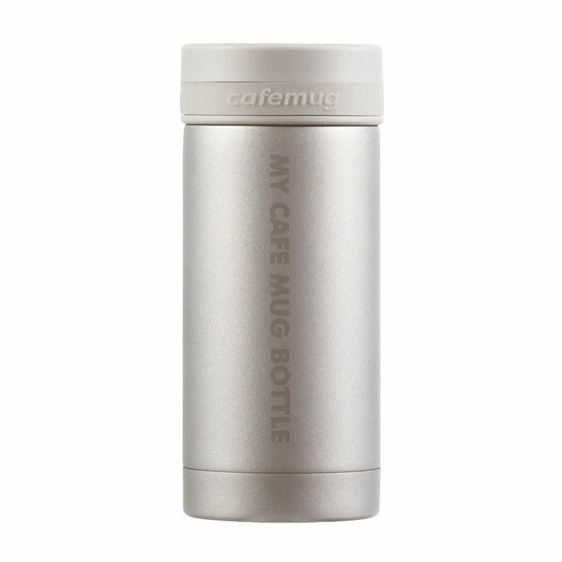 パール金属　マイカフェマグ　マグボトル　マットシルバー　２００ｍＬ　ＭＳＬ　ＨＢ５１９１