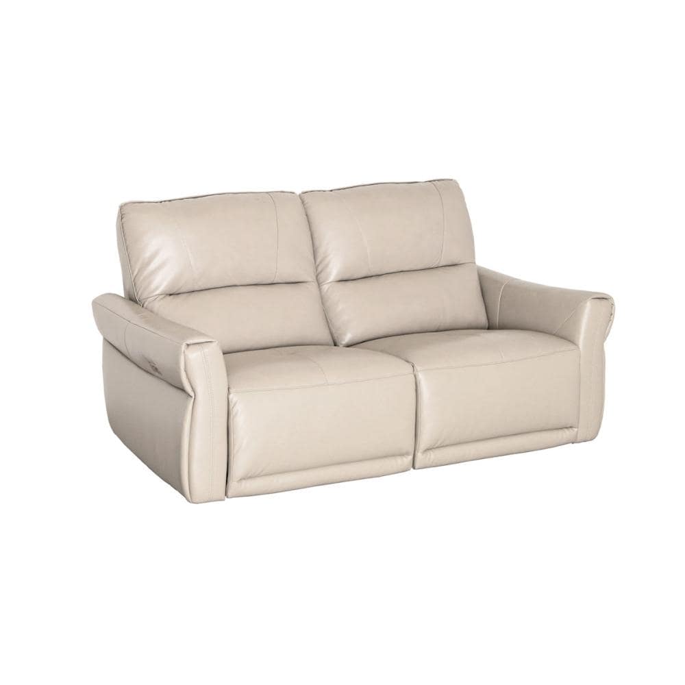 壁付けできる電動ソファ　チェルシー　２人掛け　ベージュ