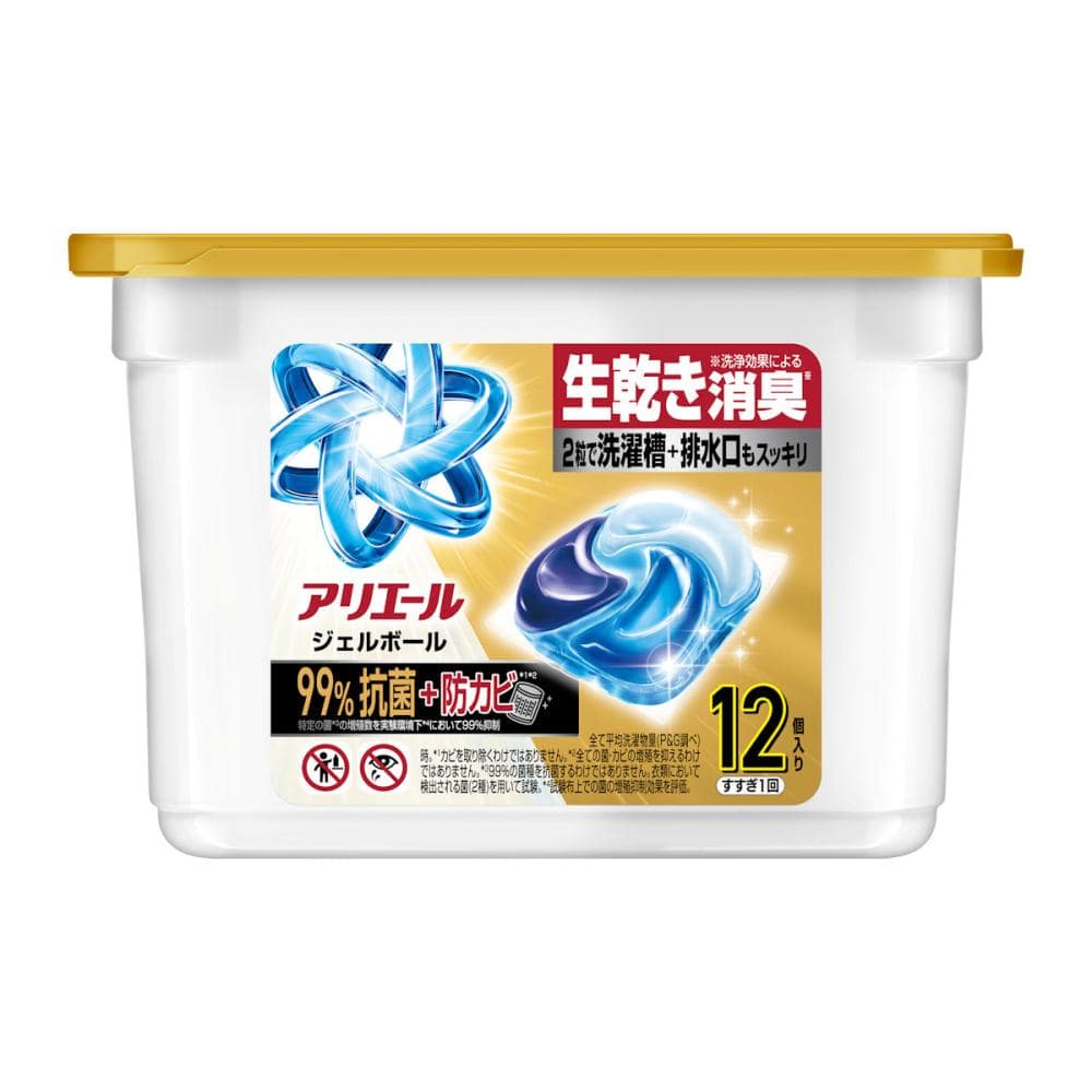 Ｐ＆Ｇ　アリエールジェルボール　パワー抗菌　本体　１４個