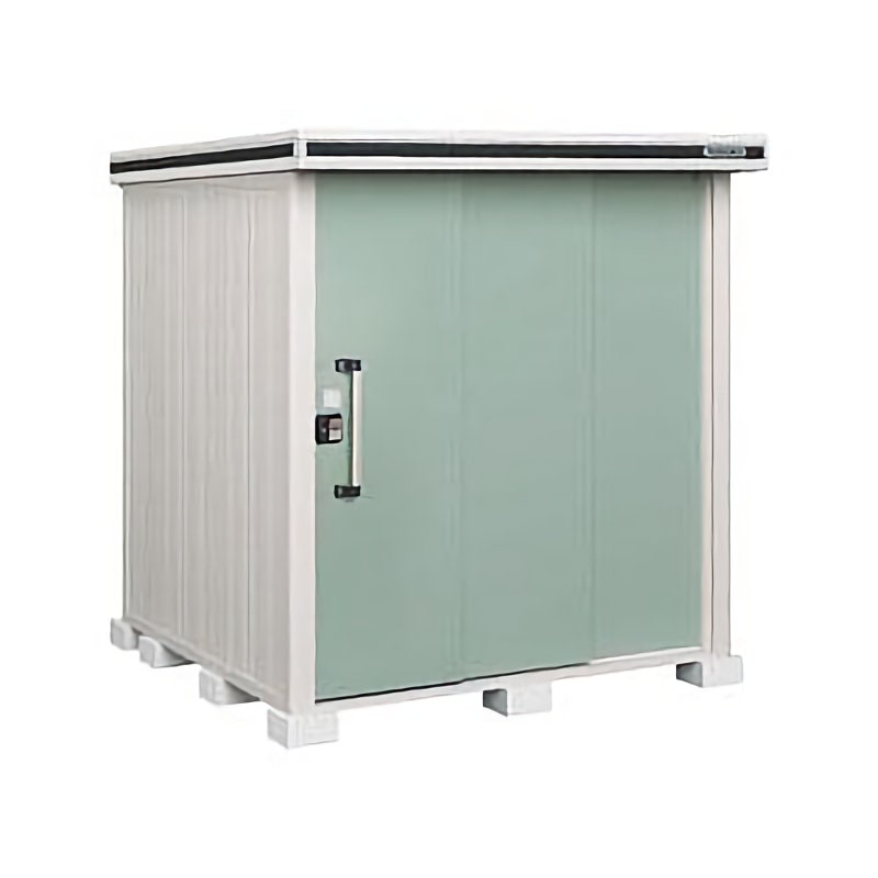 ヨド物置　エルモ　一般型　間口１８６×奥行１８６×高さ２１２ｃｍ　ショコラウッド　ＬＭＤ－１８１８ＣＷ