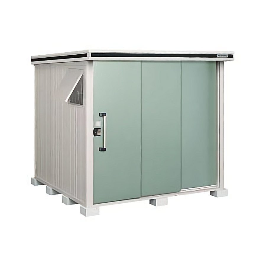 ヨド物置　エルモ　一般型　間口２２１×奥行２２１×高さ２１２ｃｍ　ショコラウッド　ＬＭＤ－２２２２ＣＷ