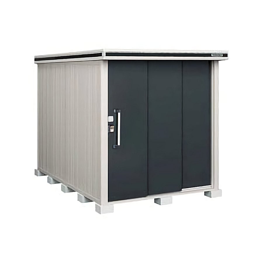 ヨド物置　エルモ　積雪型　間口１８６×奥行２９１×高さ２１２ｃｍ　ショコラウッド　ＬＭＤＳ－１８２９ＣＷ