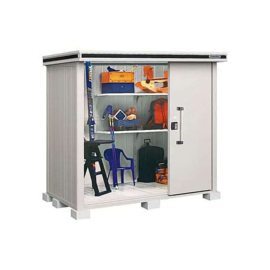 ヨド物置　エルモ　積雪型　間口２２１×奥行１１６×高さ２３６ｃｍ　ショコラウッド　ＬＭＤＳ－２２１１ＨＣＷ