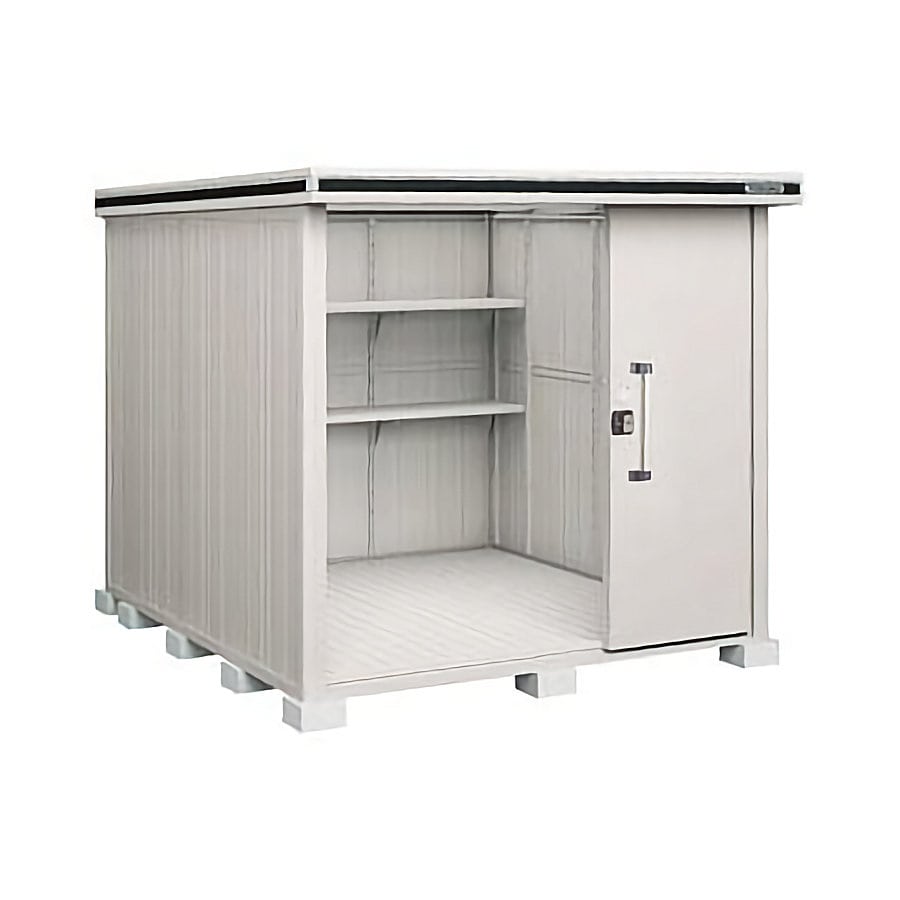 ヨド物置　エルモ　積雪型　間口２２１×奥行２５６×高さ２３６ｃｍ　ショコラウッド　ＬＭＤＳ－２２２５ＨＣＷ