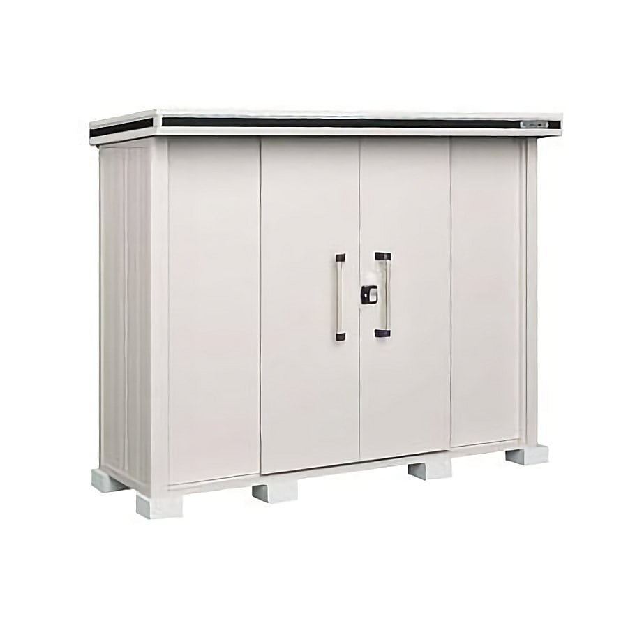ヨド物置　エルモ　積雪型　間口２５６×奥行８１×高さ２１２ｃｍ　ショコラウッド　ＬＭＤＳ－２５０８ＣＷ