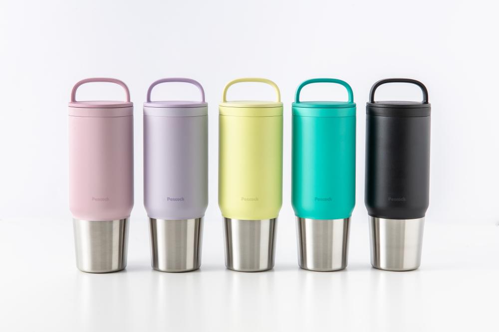 ピーコック ハンドル付き大口径スクリューマグボトル 800mL