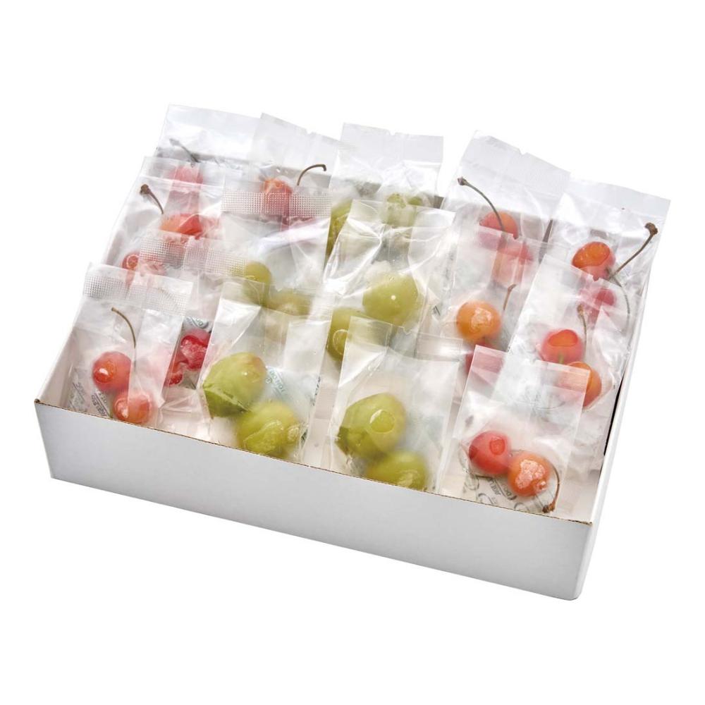 【母の日ギフト】山形県産　冷凍さくらんぼ（佐藤錦）＆冷凍シャインマスカットＡ１５－９Ｃ【注文期限５月１日】