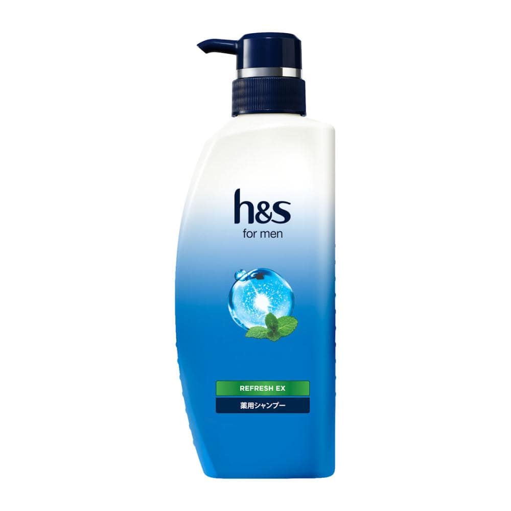 Ｐ＆Ｇ　ｈ＆ｓｆｏｒｍｅｎ　リフレッシュＥＸ薬用シャンプー　本体　３５０ｇ