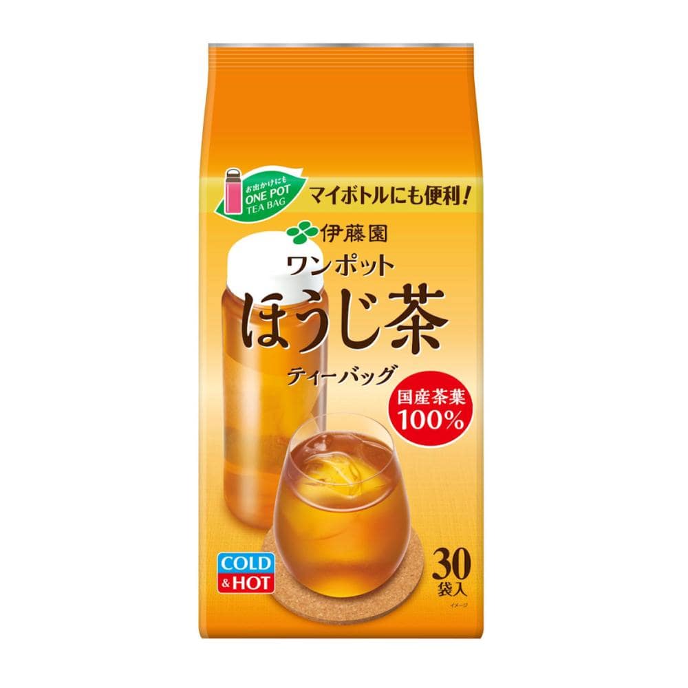 伊藤園　ワンポットエコティーバッグほうじ茶　３０袋