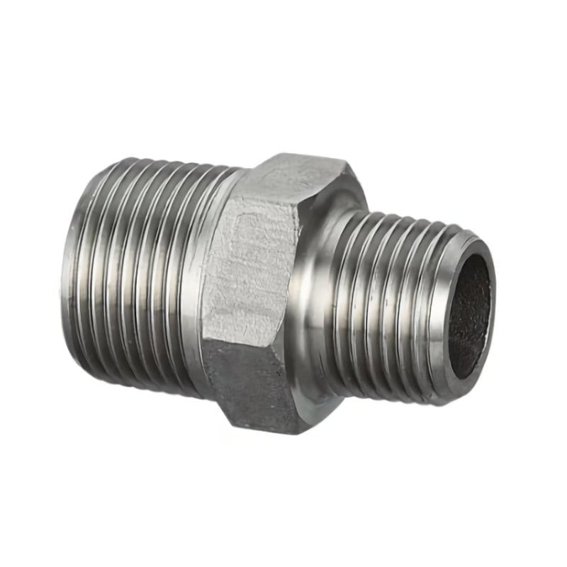 ステンレス継手 異径六角ニップル 10A×6A の通販