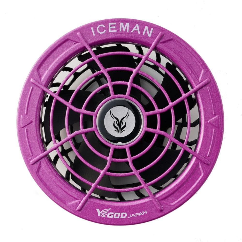 山真製鋸　アイスマン　ハイパワーファン　アイスバイオレット　ＨＰ３０Ｖ－ＶＩ－ＳＥＴ