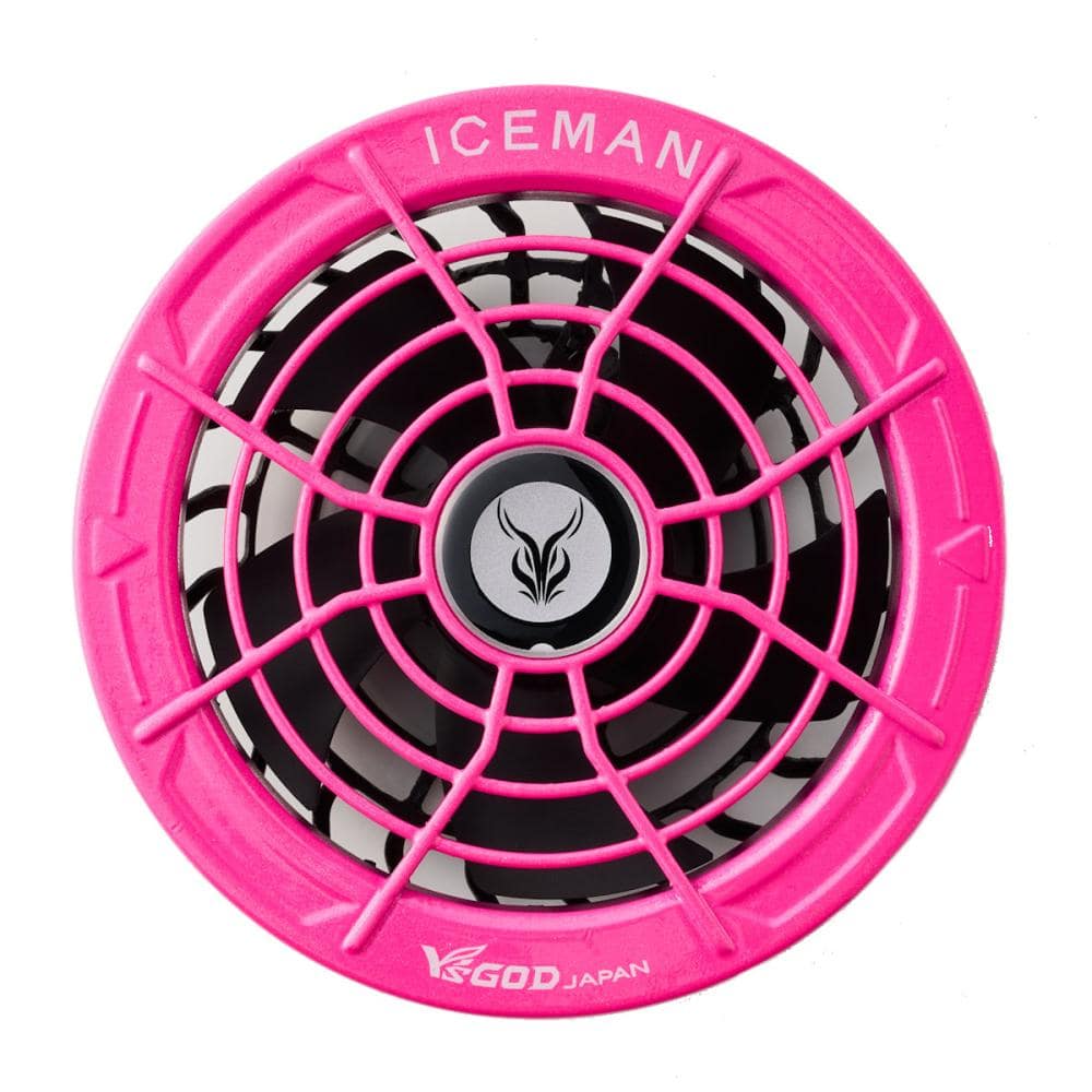 山真製鋸　アイスマン　ハイパワーファン　アイスピンク　ＨＰ３０Ｖ－ＰＫ－ＳＥＴ