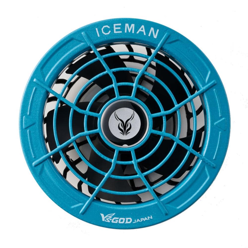 山真製鋸　アイスマン　ハイパワーファン　アイスブルーマン　ＨＰ３０Ｖ－ＢＬ－ＳＥＴ