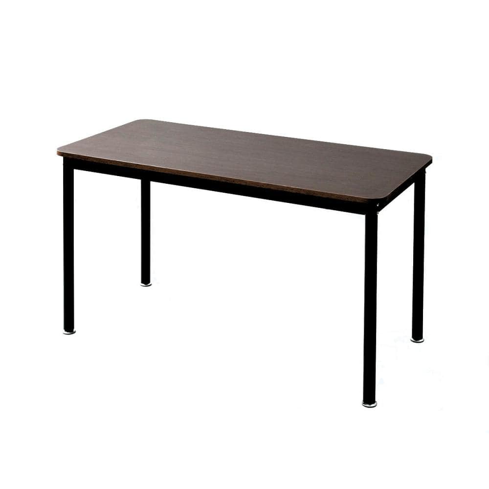 山善フリースタイルデスク幅１２０ｃｍココアブラウン／ブラックＭＦＤ１２６０Ｒ（ＣＣＢ／ＢＫ）