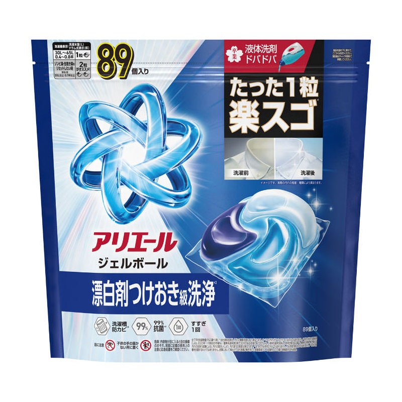 Ｐ＆Ｇ　アリエール　ジェルボールプロ　詰め替え用　テラジャンボ　８９個入り