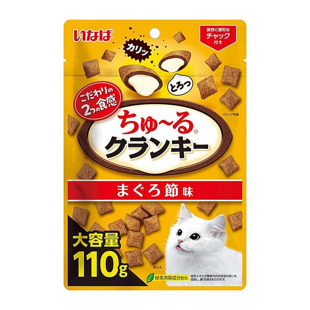 いなば　ちゅ～るクランキー　まぐろ節味　１１０ｇ
