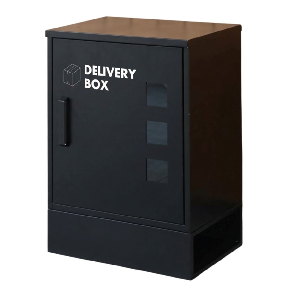 Ｋ＋ＢＵＩＬＤ　設置しやすい宅配ＢＯＸ　黒　幅４２×高さ６２×奥行３２ｃｍ