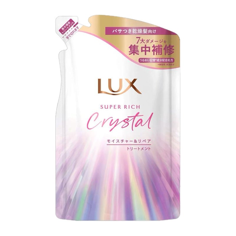 ユニリーバ　ラックス　クリスタルモイスチャートリートメント　詰め替え用　３００ｇ