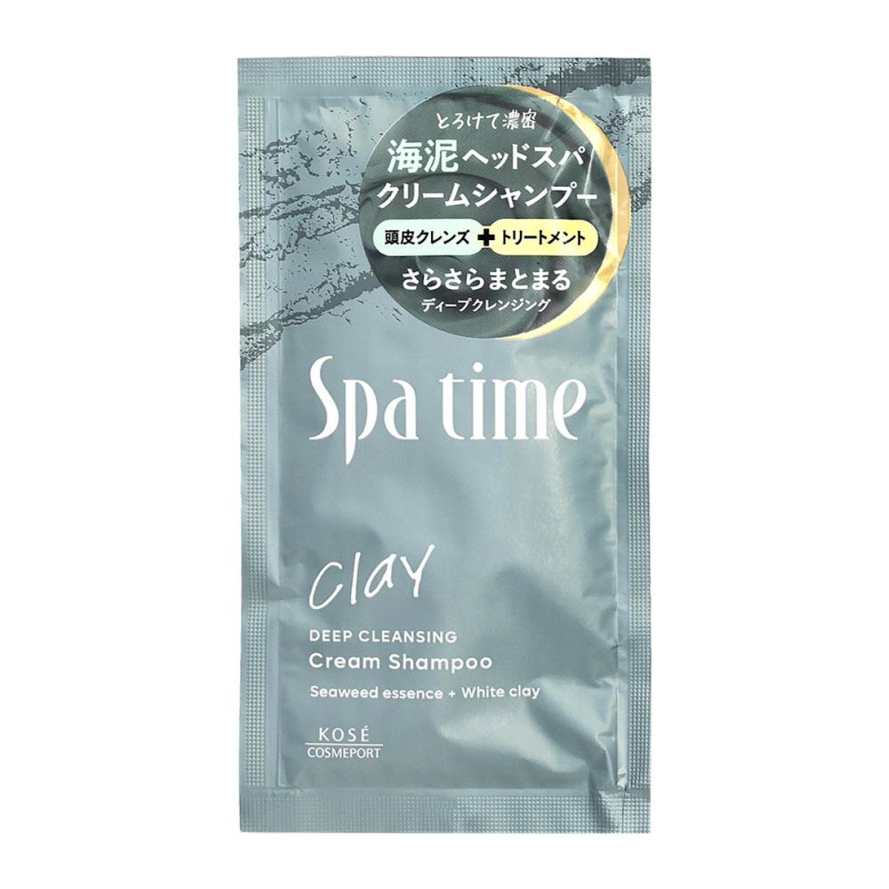コーセー　スパタイム　クリームシャンプー　ディープクレンジング　トライアル　３０ｇ
