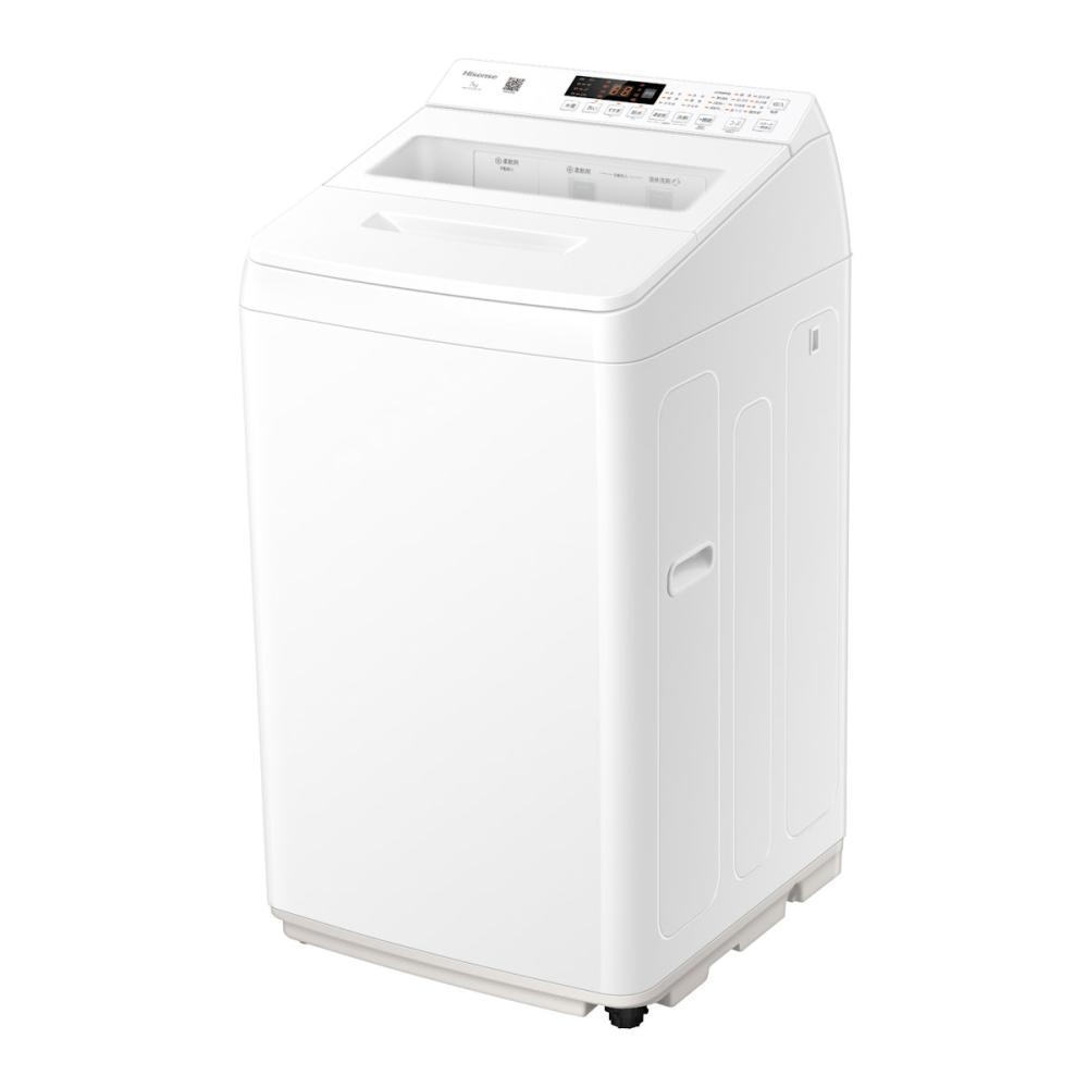 東芝 全自動洗濯機 7kg ピュアホワイト AWー7GM4（W） の