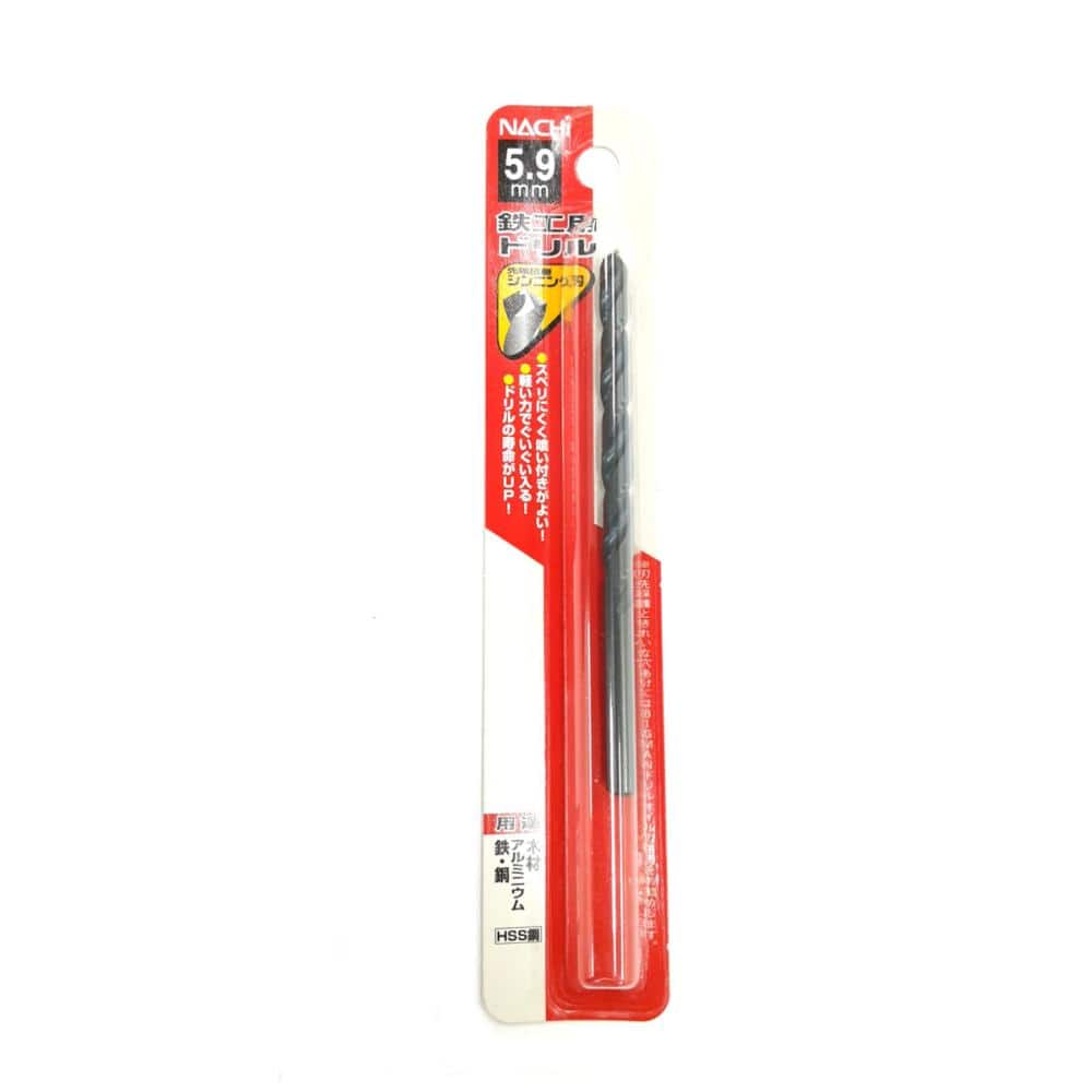 ナチ　鉄工用ドリル　１本入　シンニング　５．９ｍｍ