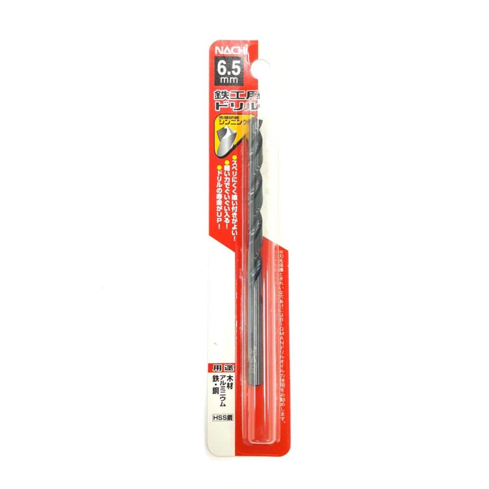 ナチ　鉄工用ドリル　１本入　シンニング　６．５ｍｍ