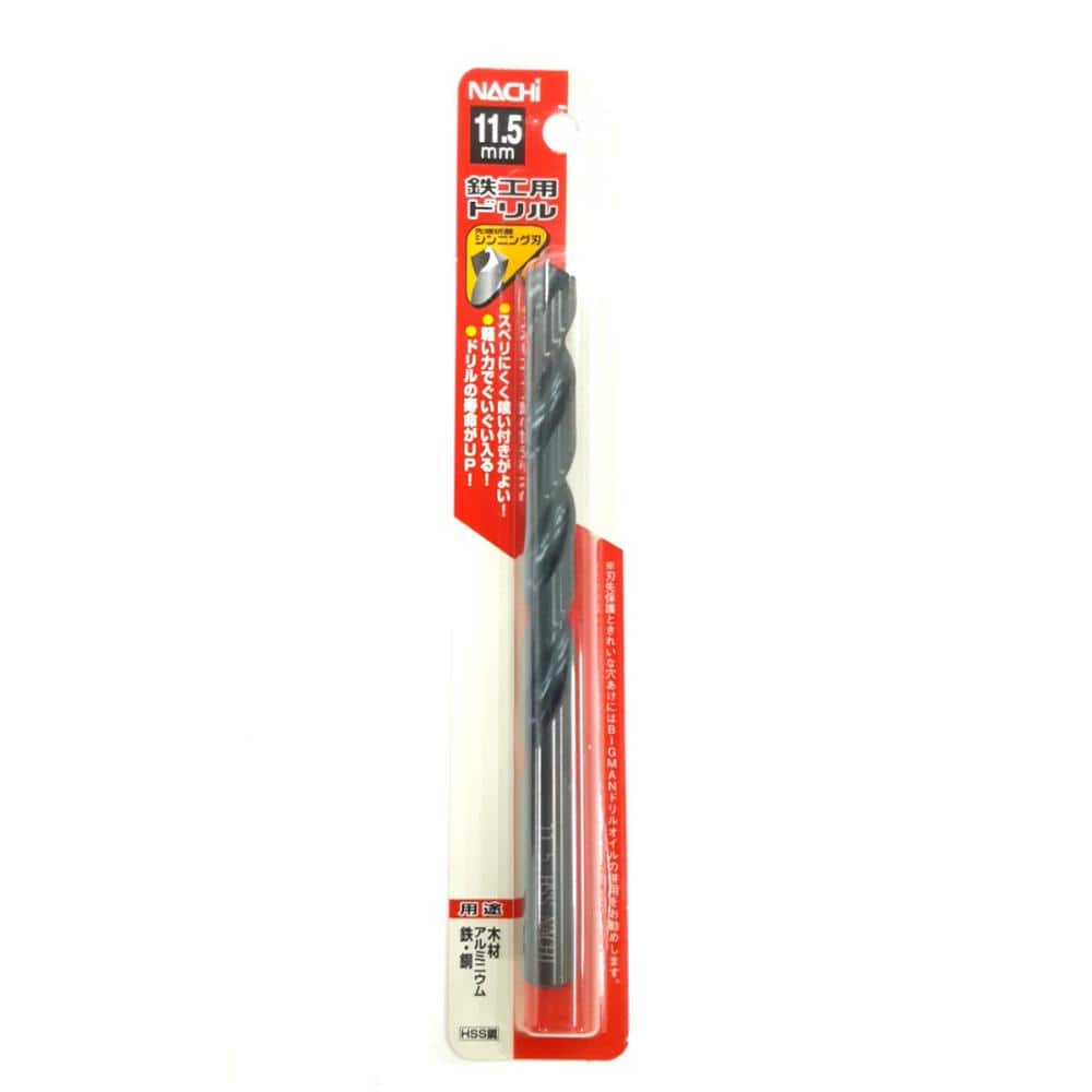 ナチ　鉄工用ドリル　１本入　シンニング　１１．５ｍｍ