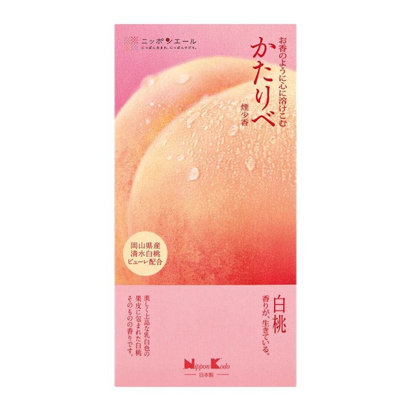 日本香堂　かたりべ　白桃　バラ詰　１００ｇ