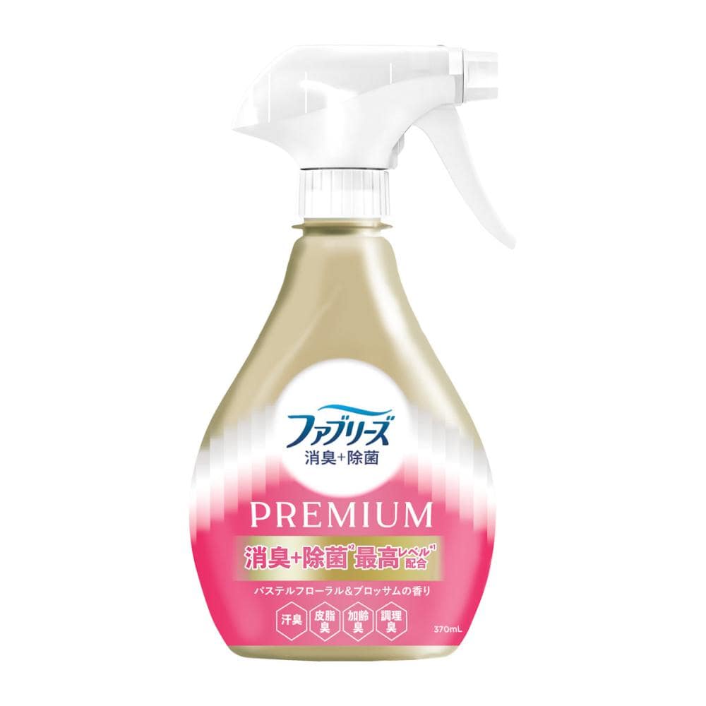 Ｐ＆Ｇ　ファブリーズ　消臭＋除菌プレミアム　パステルフローラル＆ブロッサムの香り　本体　３７０ｍＬ