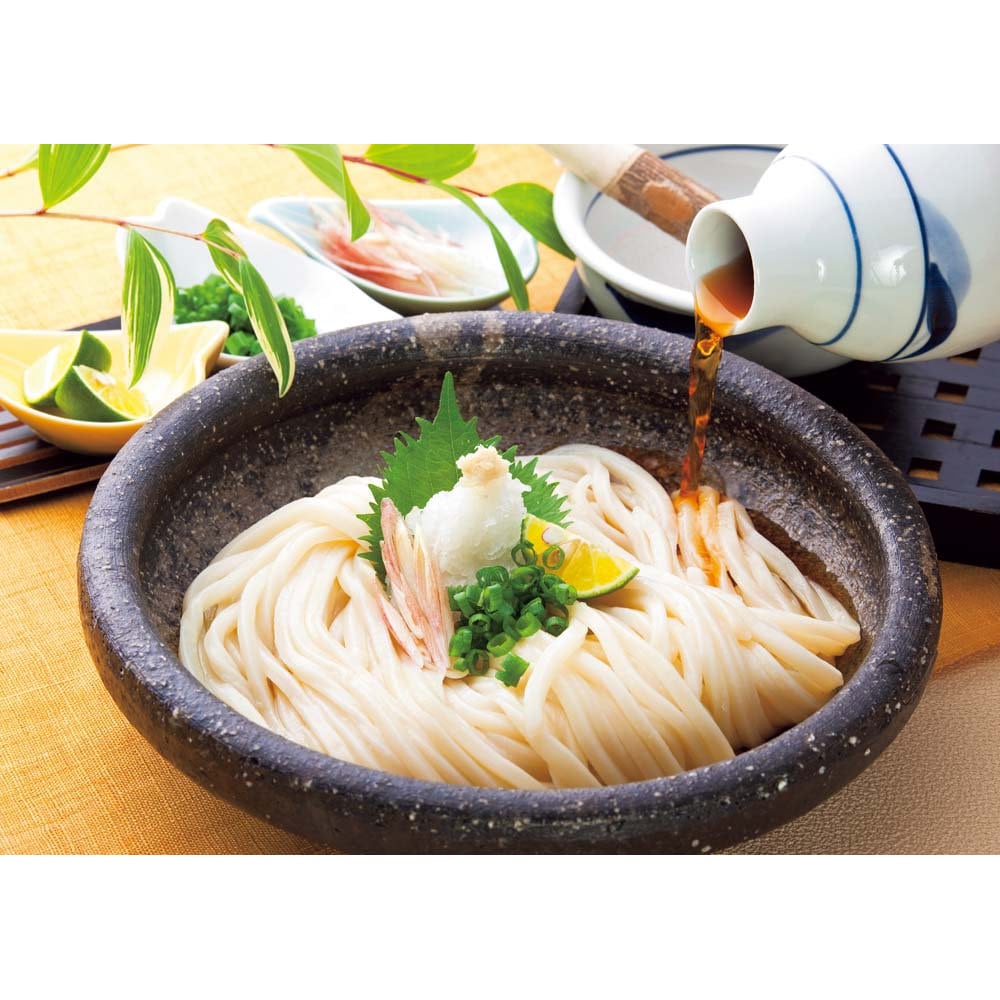 【２６年お中元】包丁切りさぬき半生うどん（つゆ付）Ｎ－２０【注文期限７月２９日】