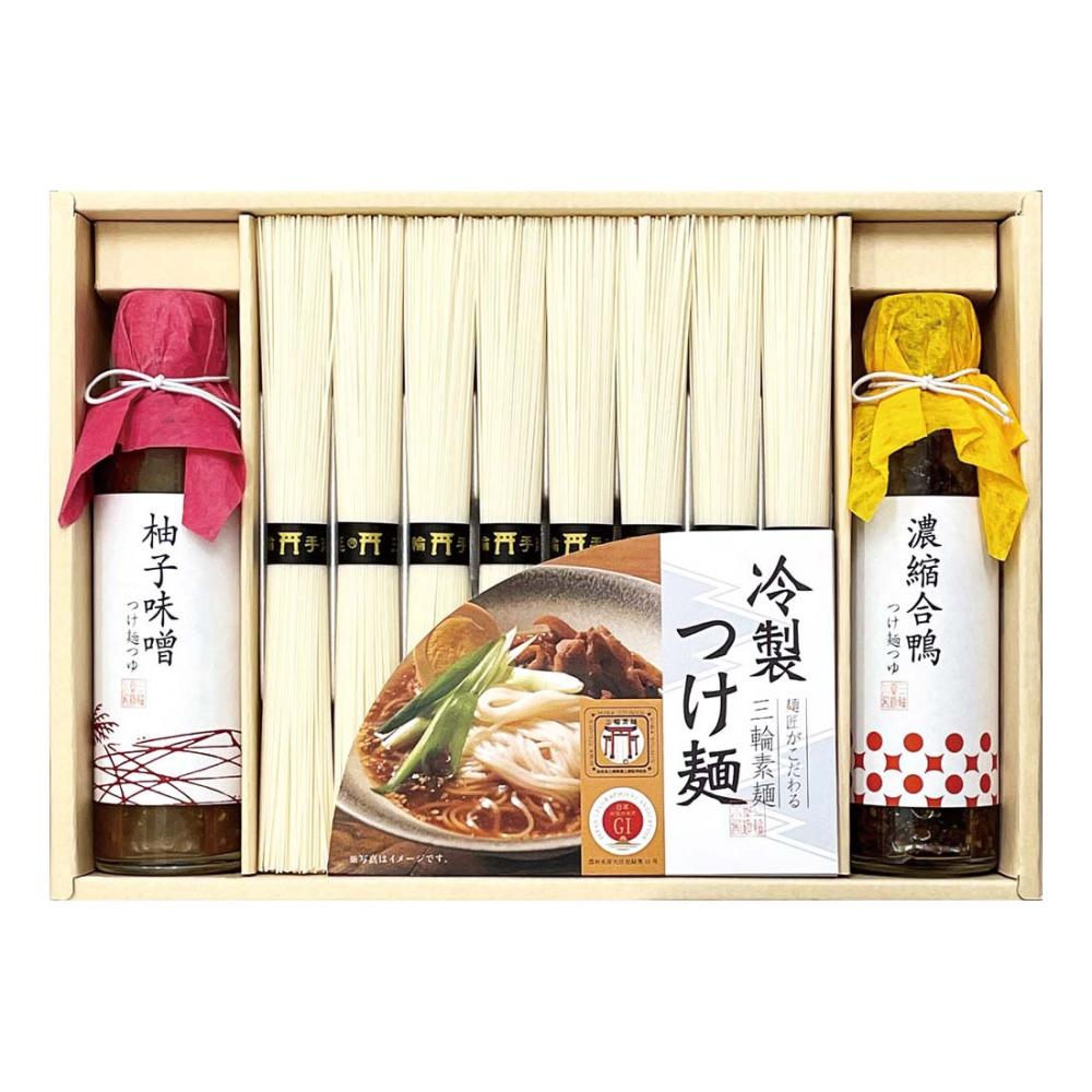 【２６年お中元】つけ麺つゆで食べる三輪素麺ＤＴＭ－３０【注文期限７月２９日】