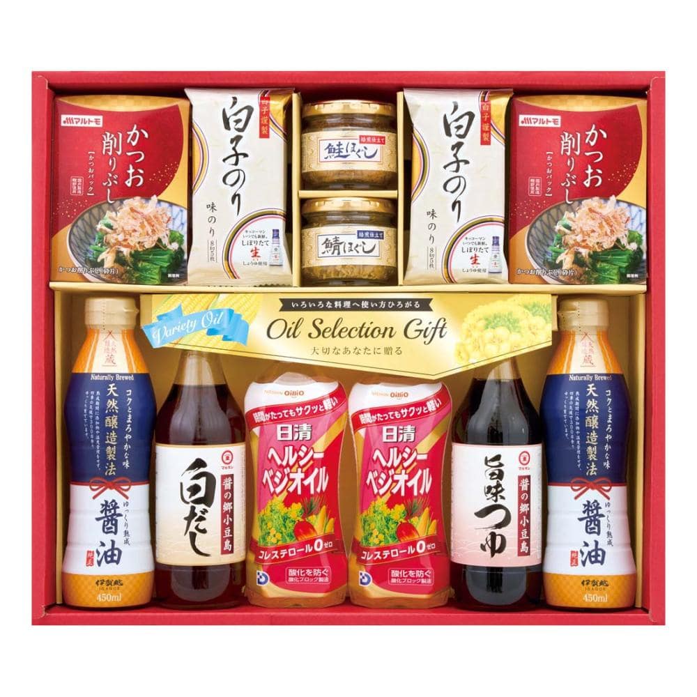 【２６年お中元】日清オイル＆調味料バラエティギフトＳＯＮ－６０ＡＷ【注文期限７月２９日】