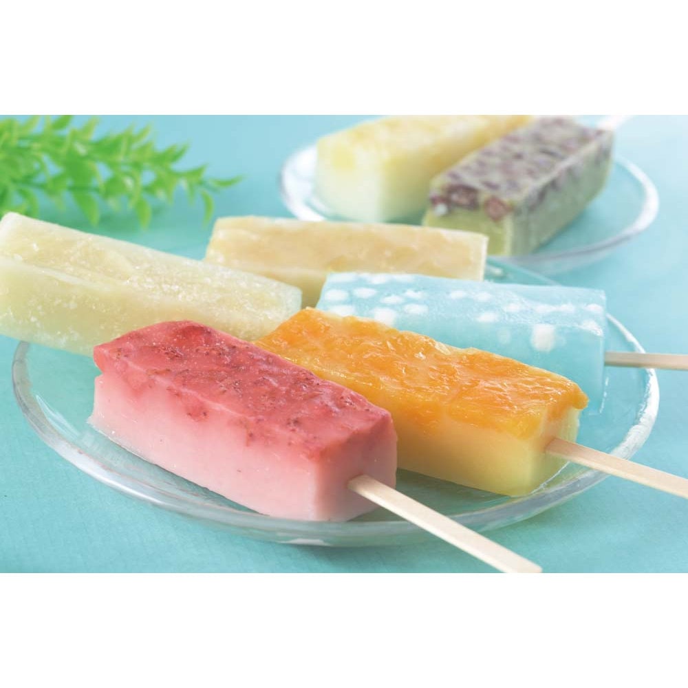 【２６年お中元】「御菓子司　柏鳥堂」７種の葛アイスキャンディーセットＣ２２－７【注文期限７月２９日】