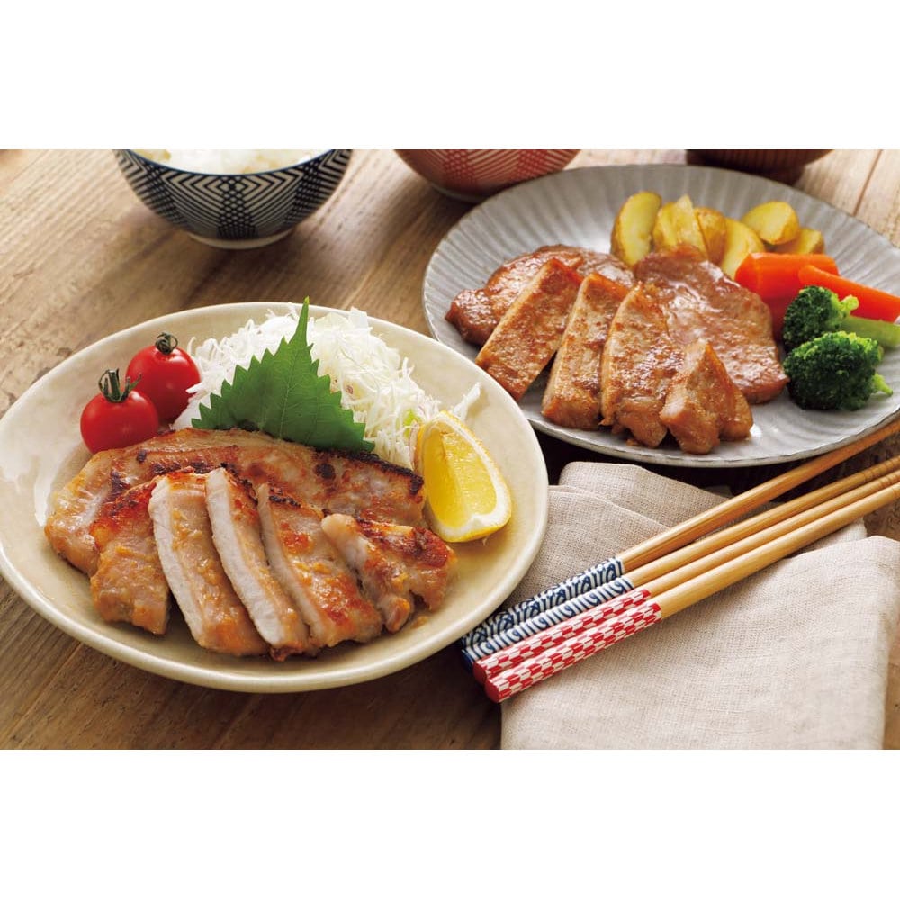 【２６年お中元】やまと豚　味噌漬・ロースステーキセットＭＳＴ－３５【注文期限７月２９日】