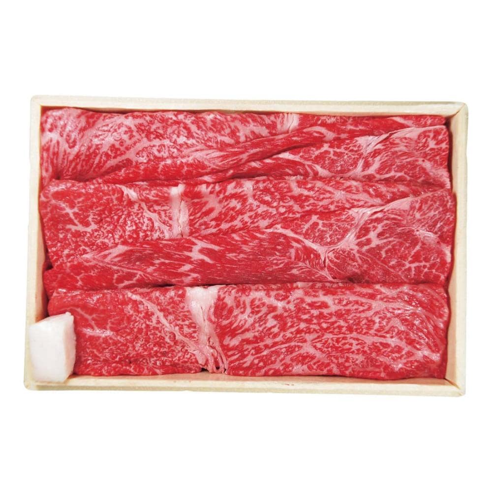 【２６年お中元】京都「モリタ屋」黒毛和牛　すき焼き用ＫＭＳ－３５０【注文期限７月２９日】