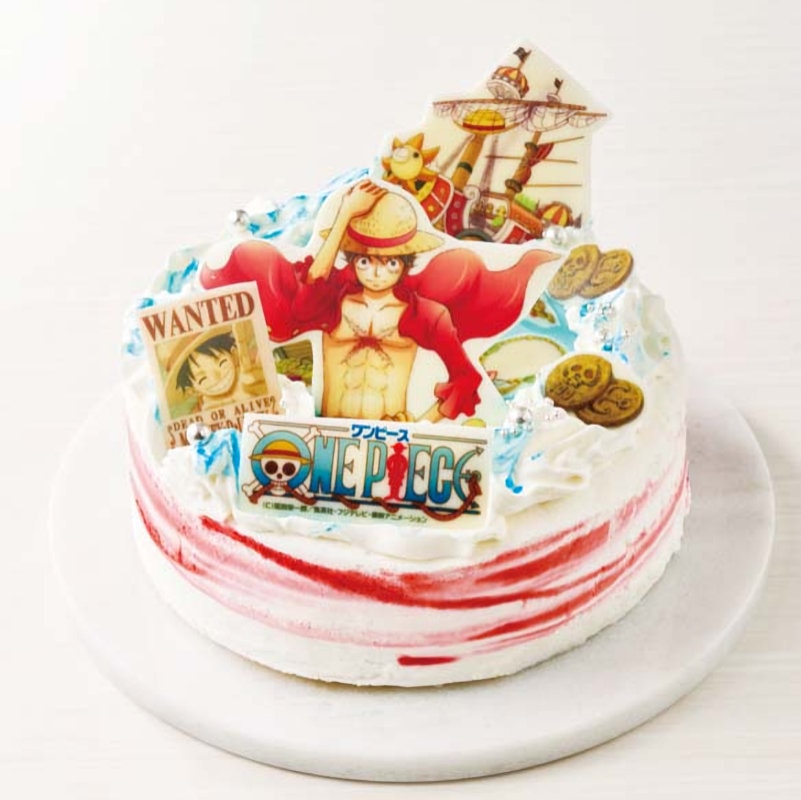 【２６年お中元】ＯＮＥ　ＰＩＥＣＥ　ルフィ　オリジナルケーキＣ２３－２【注文期限７月１８日】