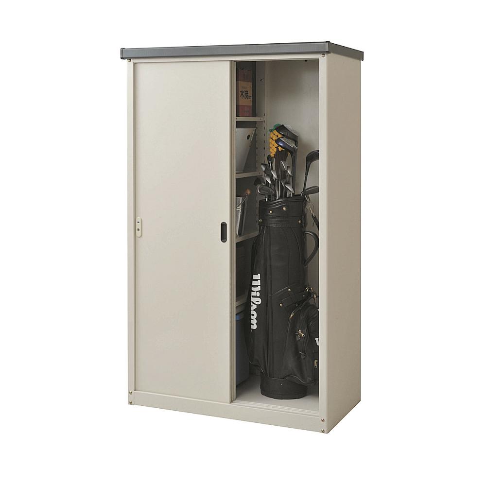 ダイマツ　縦型物置　幅９２７×奥行５００×高さ１５５０ｍｍ　ライトグレー　ＡＤ－９２５５